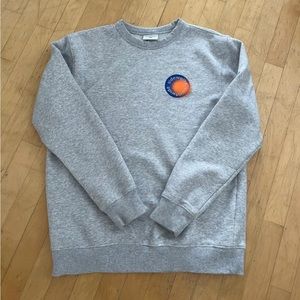 Grey cozy crewneck